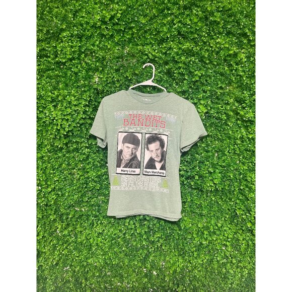 Vintage Home Alone "The Wet Bandits" T-shirt - Adult Mens Medium - M111 - Picture 1 of 2